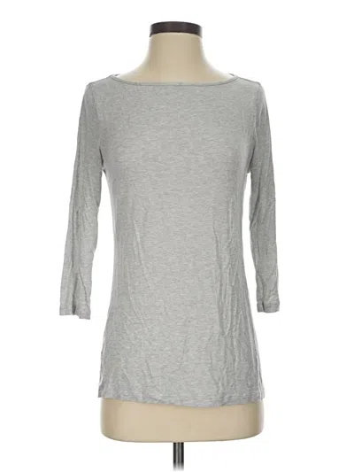 Pre-owned Amour Vert 3/4 Sleeve T-shirt In Gray