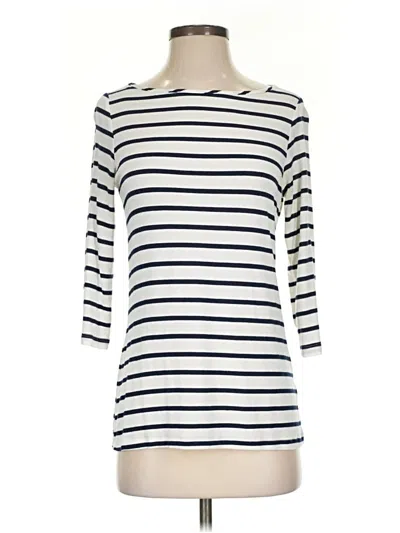 Pre-owned Amour Vert 3/4 Sleeve T-shirt In Ivory
