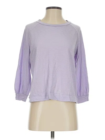 Pre-owned Amour Vert 3/4 Sleeve T-shirt In Purple