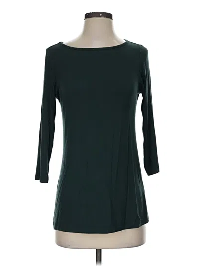 Pre-owned Amour Vert 3/4 Sleeve T-shirt In Teal