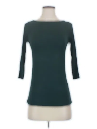 Pre-owned Amour Vert 3/4 Sleeve T-shirt In Teal