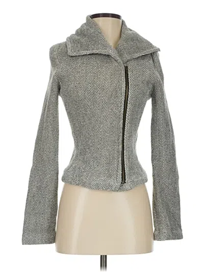 Pre-owned Amour Vert Cardigan Sweater In Gray