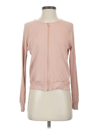 Pre-owned Amour Vert Cardigan Sweater In Pink