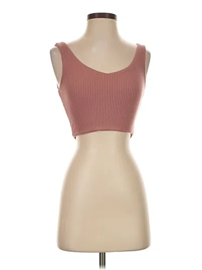 Pre-owned Amour Vert Cardigan Sweater In Pink