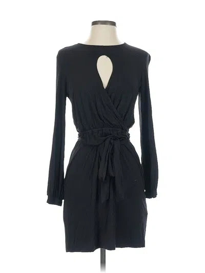 Pre-owned Amour Vert Casual Dress In Black