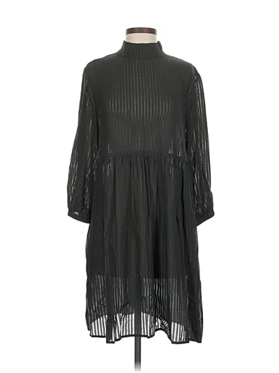 Pre-owned Amour Vert Casual Dress In Black