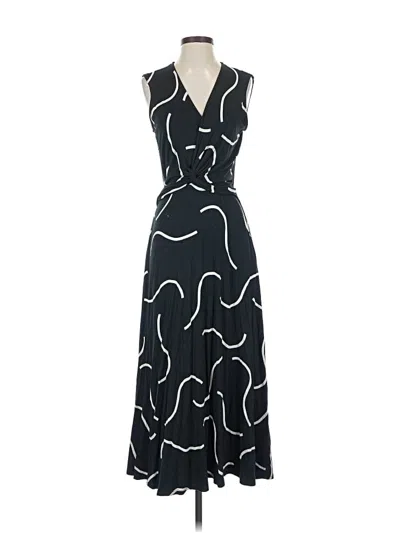 Pre-owned Amour Vert Casual Dress In Black