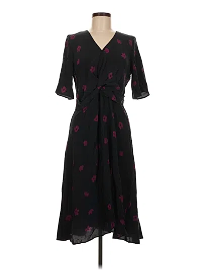 Pre-owned Amour Vert Casual Dress In Black