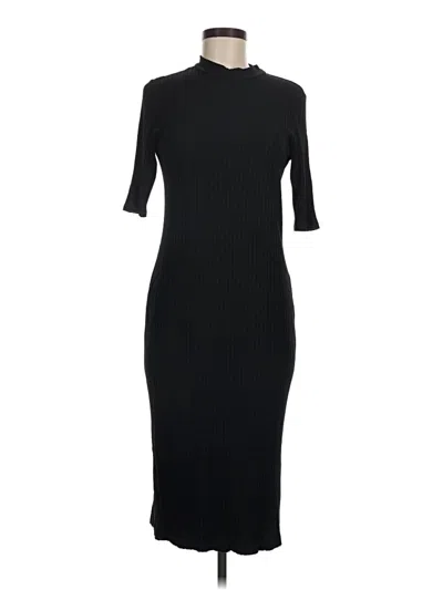 Pre-owned Amour Vert Casual Dress In Black