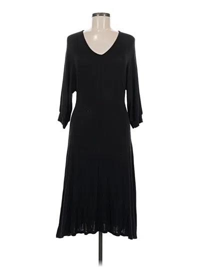 Pre-owned Amour Vert Casual Dress In Black