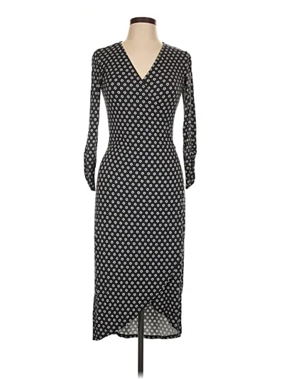 Pre-owned Amour Vert Casual Dress In Black