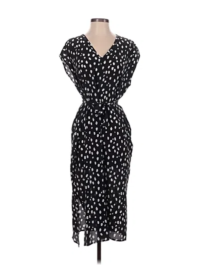Pre-owned Amour Vert Casual Dress In Black