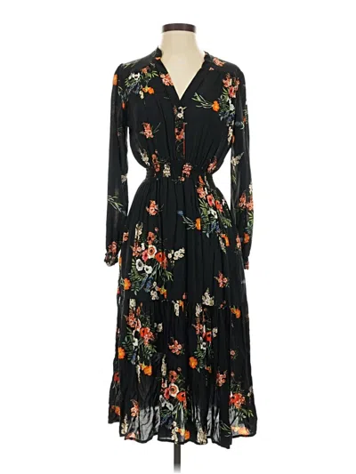 Pre-owned Amour Vert Casual Dress In Black
