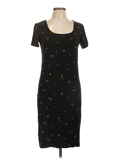 Pre-owned Amour Vert Casual Dress In Black