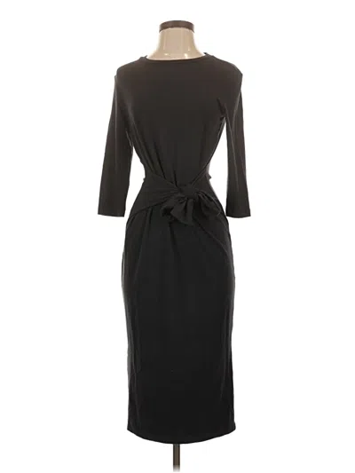 Pre-owned Amour Vert Casual Dress In Black