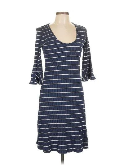 Pre-owned Amour Vert Casual Dress In Blue