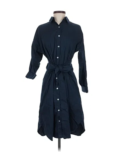 Pre-owned Amour Vert Casual Dress In Blue