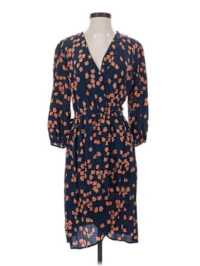 Pre-owned Amour Vert Casual Dress In Blue