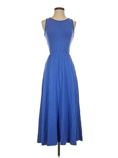 Pre-owned Amour Vert Casual Dress In Blue