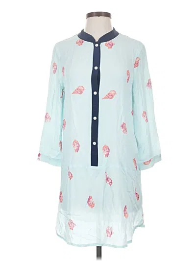 Pre-owned Amour Vert Casual Dress In Blue