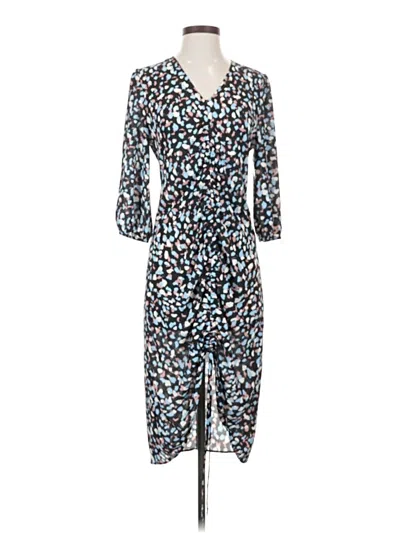 Pre-owned Amour Vert Casual Dress In Blue