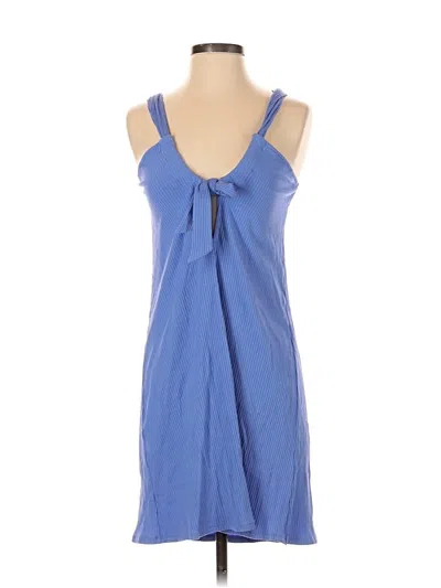 Pre-owned Amour Vert Casual Dress In Blue