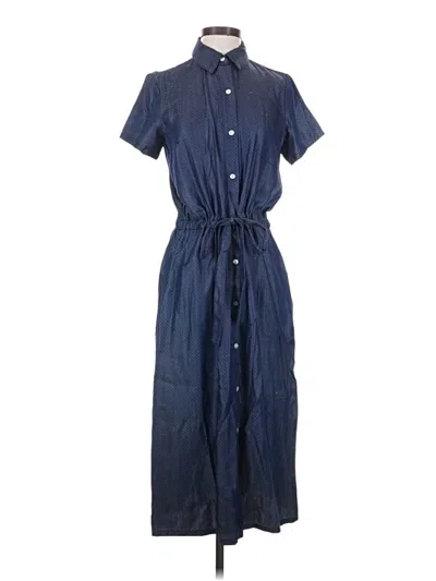 Pre-owned Amour Vert Casual Dress In Blue