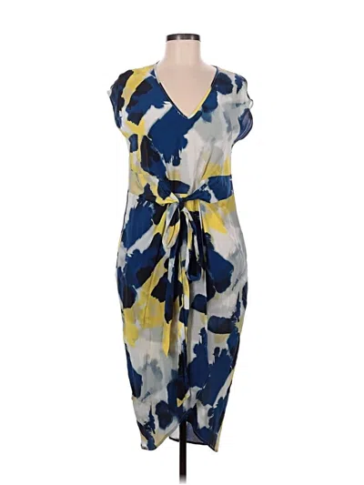 Pre-owned Amour Vert Casual Dress In Blue