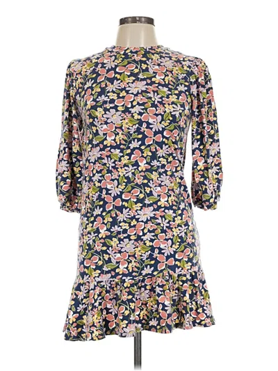 Pre-owned Amour Vert Casual Dress In Blue