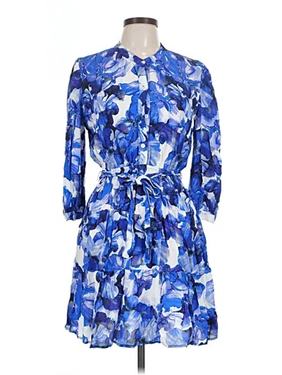 Pre-owned Amour Vert Casual Dress In Blue