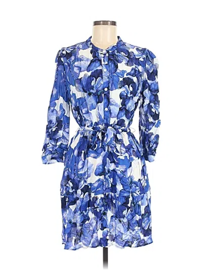 Pre-owned Amour Vert Casual Dress In Blue
