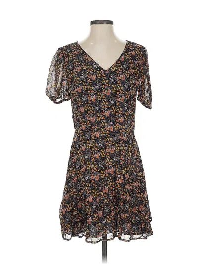 Pre-owned Amour Vert Casual Dress In Brown