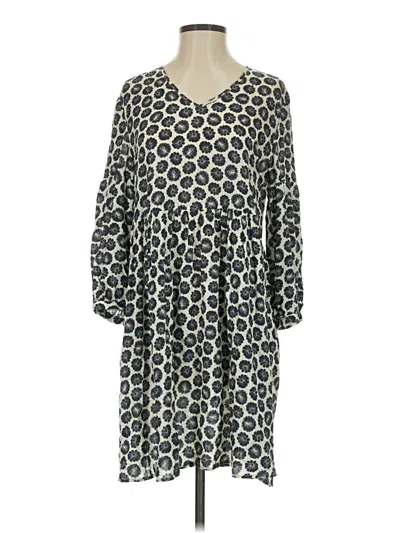 Pre-owned Amour Vert Casual Dress In Gray