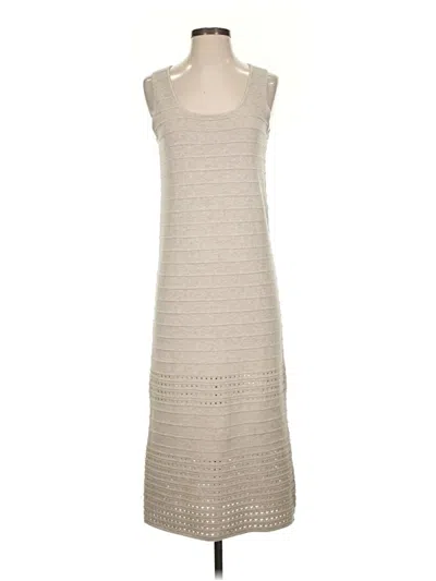 Pre-owned Amour Vert Casual Dress In Gray