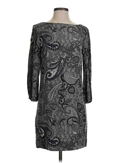 Pre-owned Amour Vert Casual Dress In Gray