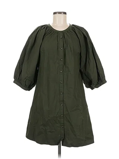 Pre-owned Amour Vert Casual Dress In Green