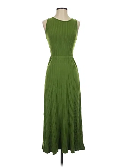 Pre-owned Amour Vert Casual Dress In Green
