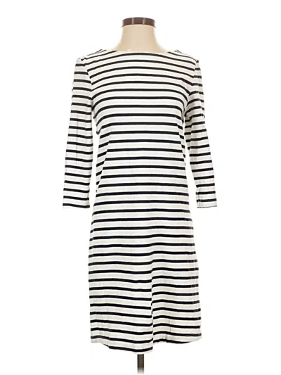 Pre-owned Amour Vert Casual Dress In Ivory