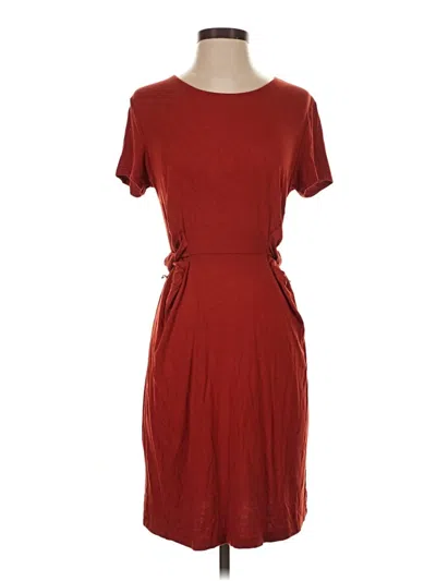 Pre-owned Amour Vert Casual Dress In Orange