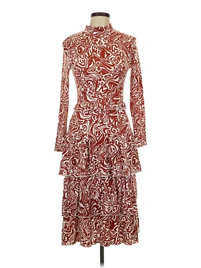 Pre-owned Amour Vert Casual Dress In Red