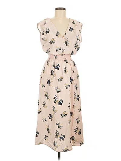 Pre-owned Amour Vert Casual Dress In Tan