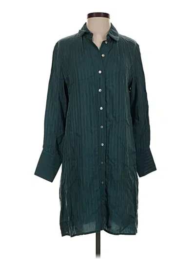 Pre-owned Amour Vert Casual Dress In Teal