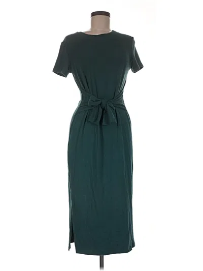 Pre-owned Amour Vert Casual Dress In Teal