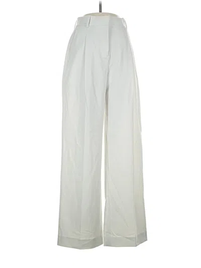 Pre-owned Amour Vert Casual Pants In Ivory