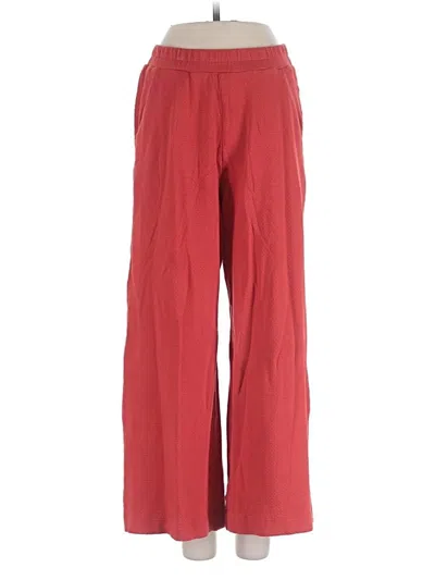 Pre-owned Amour Vert Casual Pants In Red