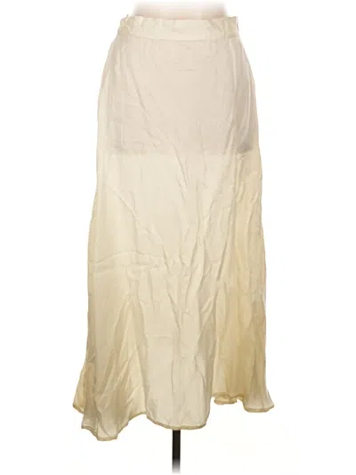 Pre-owned Amour Vert Casual Skirt In Ivory