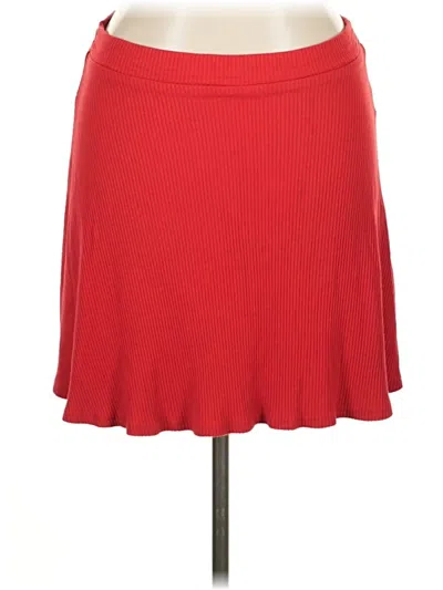 Pre-owned Amour Vert Casual Skirt In Red