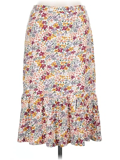 Pre-owned Amour Vert Casual Skirt In White