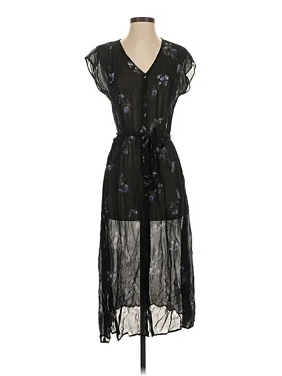 Pre-owned Amour Vert Cocktail Dress In Black