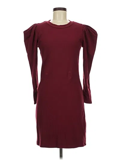 Pre-owned Amour Vert Cocktail Dress In Burgundy